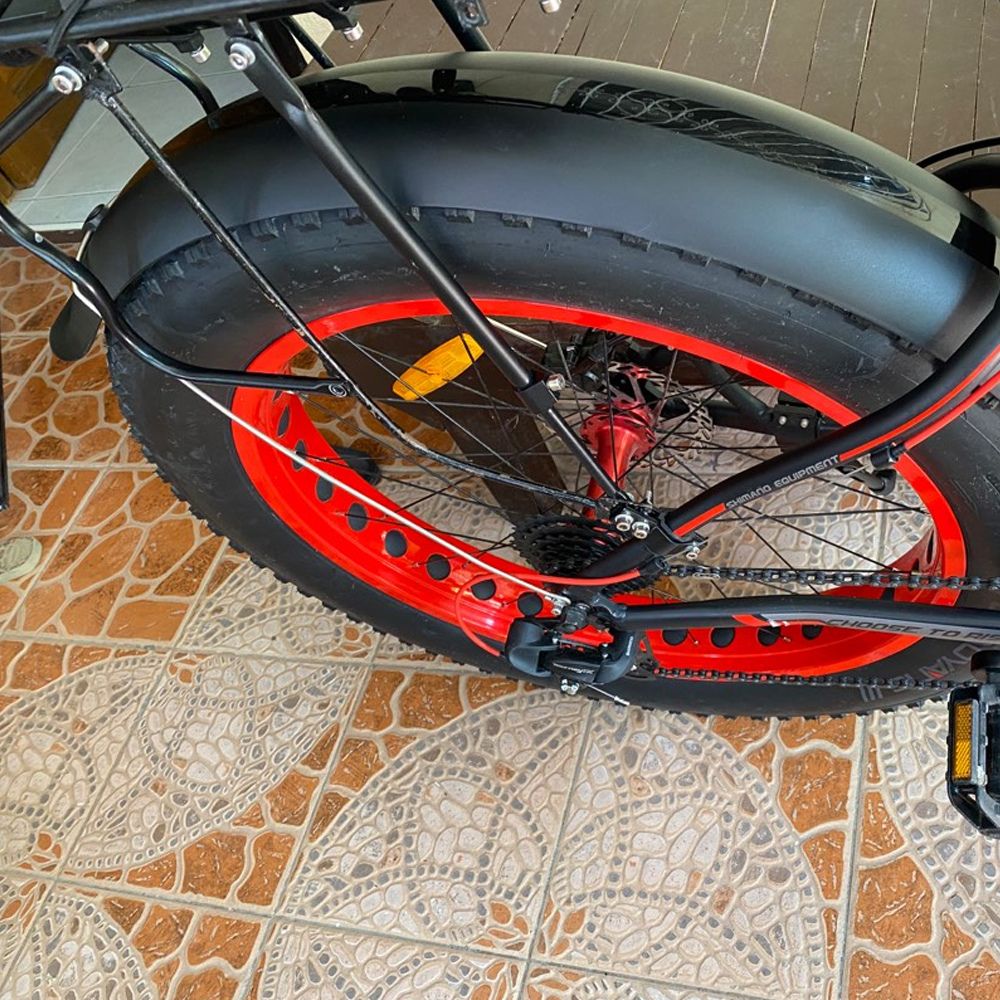 Black 26 x 4.0  Plastic Mudguards