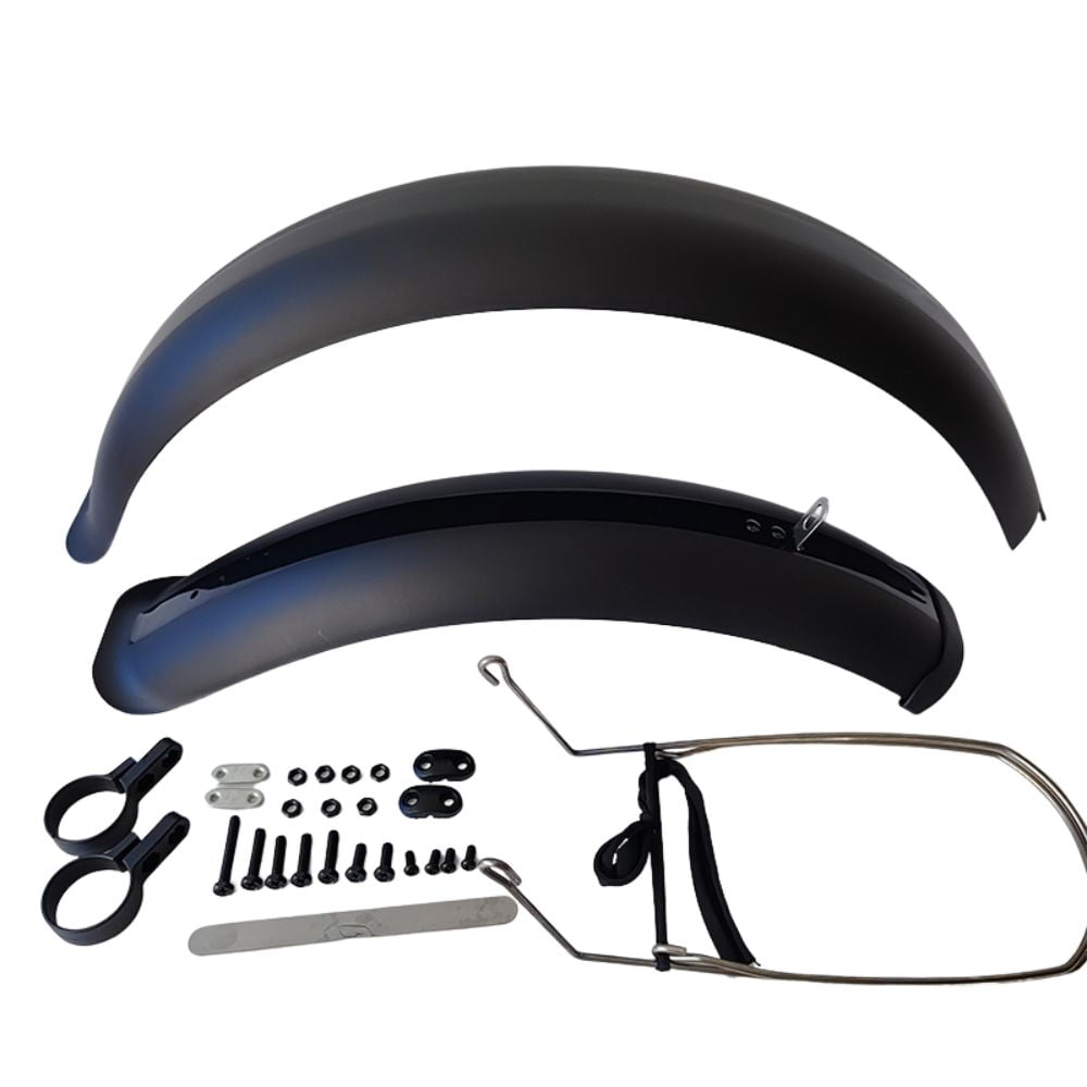 Black 26 x 4.0  Plastic Mudguards