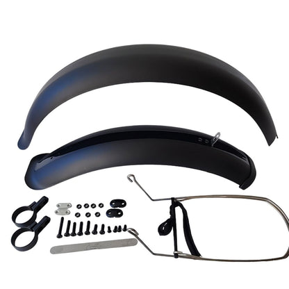 Black 26 x 4.0  Plastic Mudguards