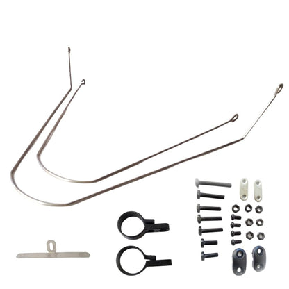 Black 26 x 4.0  Plastic Mudguards