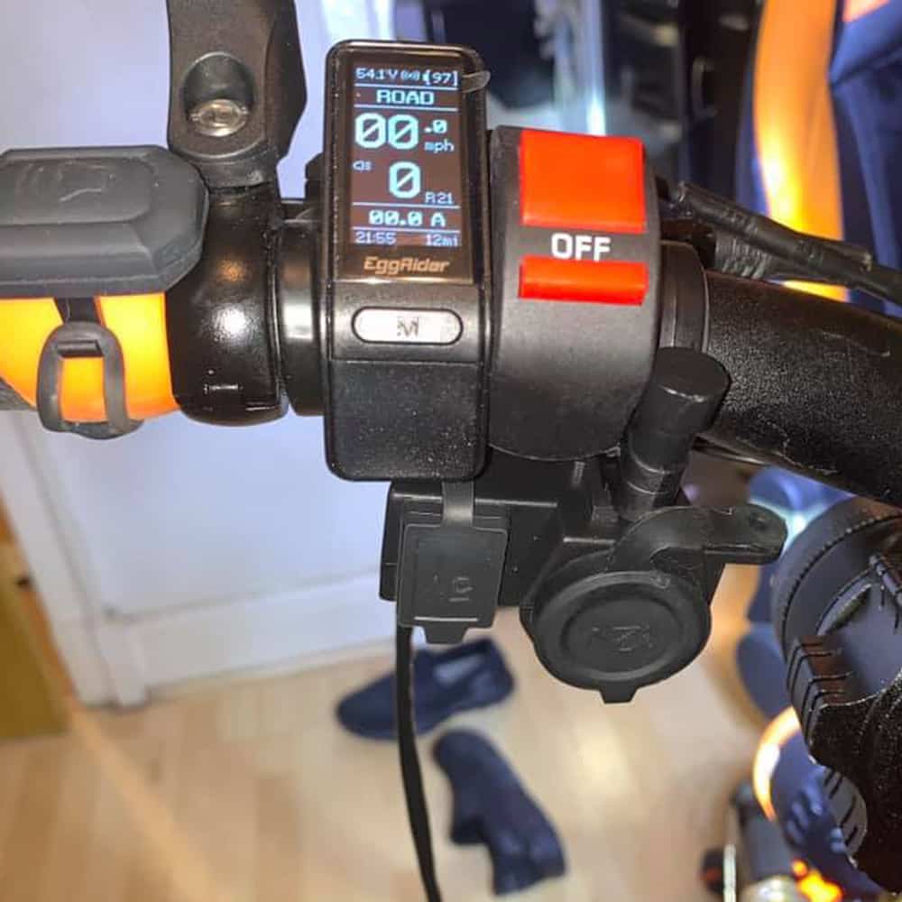 EggRider V2 Bluetooth eBike Display – Big Game Bikes