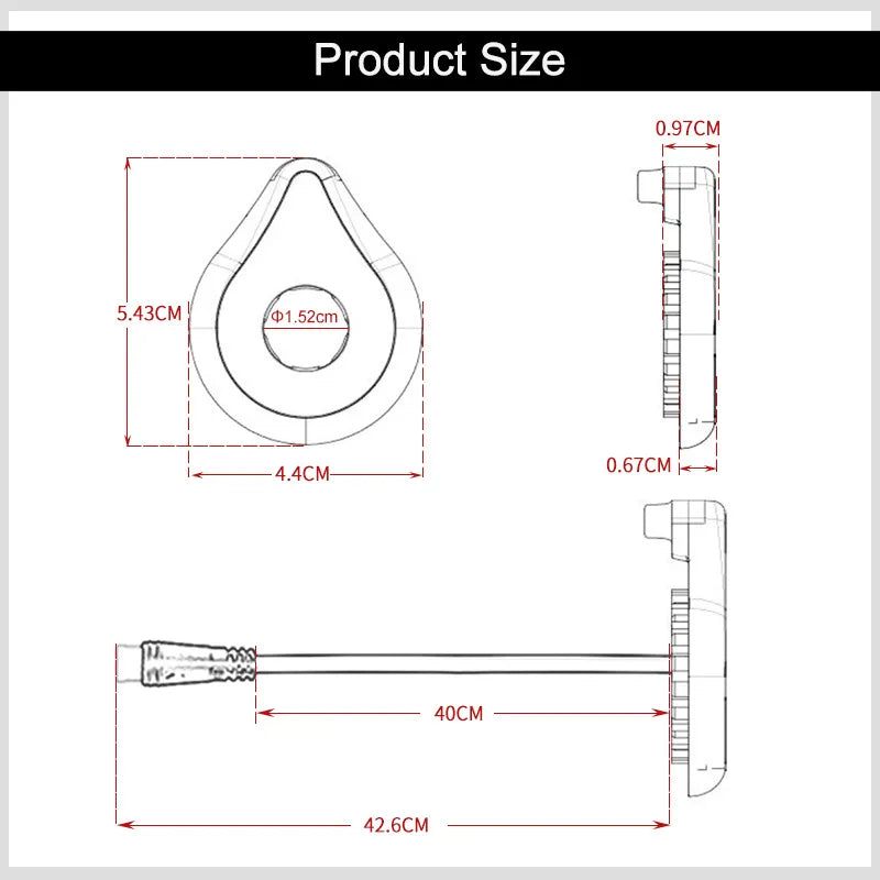 E-Bike Pedal Assist Sensor (PAS)