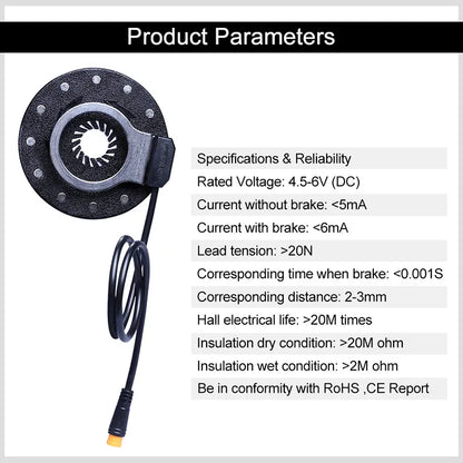E-Bike Pedal Assist Sensor (PAS)