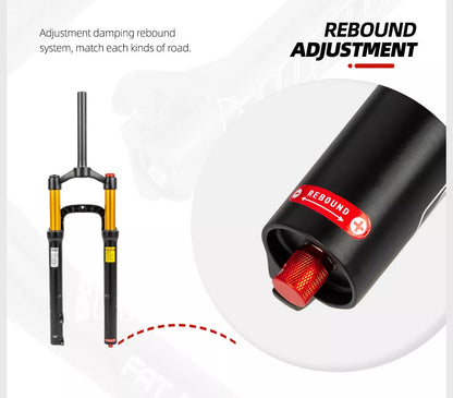 26 Inch Fat Fork with Air Suspension