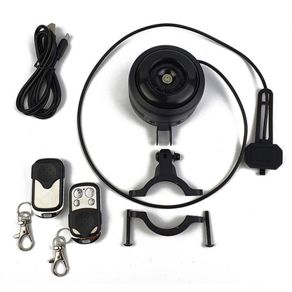 125dB eBike Horn and Alarm System with Remote Control