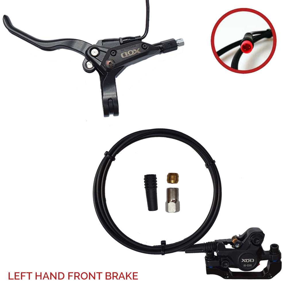 eBike Hydraulic Brakes - 2 pin (Assembly Required)