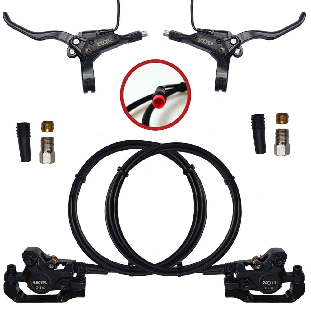 eBike Hydraulic Brakes - 2 pin (Assembly Required)