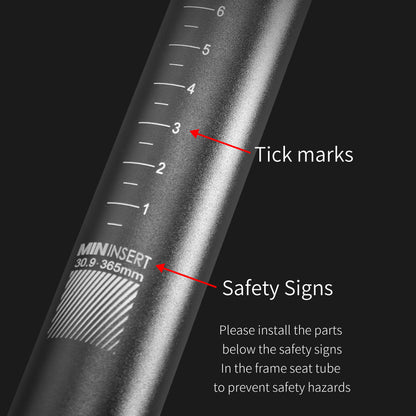 SAFORT Shock Absorber Suspension Seat Post