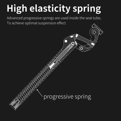 SAFORT Shock Absorber Suspension Seat Post