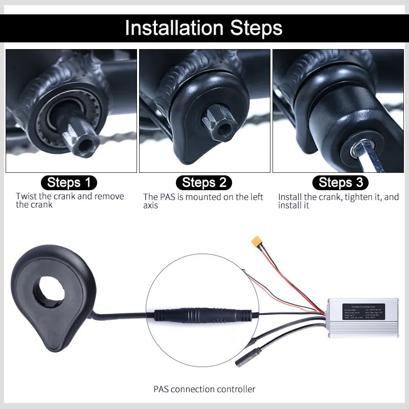 E-Bike Pedal Assist Sensor (PAS)