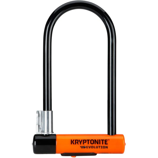 Kryptonite Evolution Standard U-Lock with Flexframe bracket Sold Secure Gold